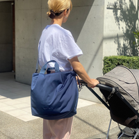 Soft Tuck Shoulder Tote Bag: M Size