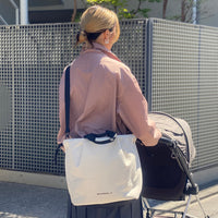 Soft Tuck Shoulder Tote Bag: M Size