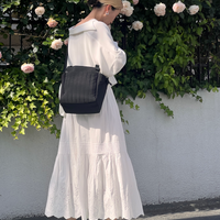 Quilting Shoulder Tote Bag: S Size