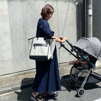 Bi-Color Canvas Tote Bag : L size