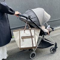 Bi-Color Canvas Tote Bag : L size