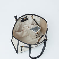 Bi-Color Canvas Tote Bag : M size