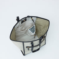Bi-Color Canvas Tote Bag : L size