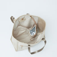 Bi-Color Canvas Tote Bag : M size
