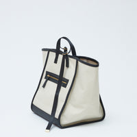 Bi-Color Canvas Tote Bag : L size