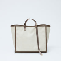 Bi-Color Canvas Tote Bag : M size