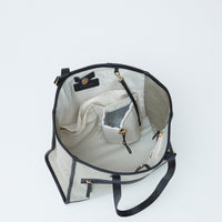 Bi-Color Canvas Tote Bag : M size