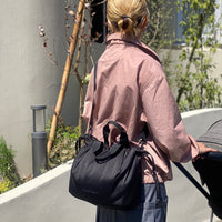 Soft Tuck Shoulder Tote Bag: S Size