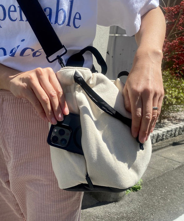 Soft Tuck Shoulder Tote Bag: S Size