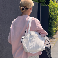 Quilting Shoulder Tote Bag: S Size