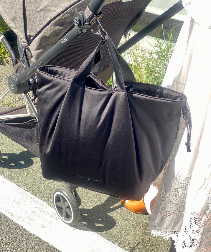 Soft Tuck Shoulder Tote Bag: M Size