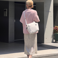 Quilting Shoulder Tote Bag: S Size