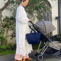 Soft Tuck Shoulder Tote Bag: S Size