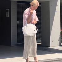 Quilting Shoulder Tote Bag: S Size
