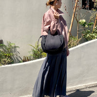 Soft Tuck Shoulder Tote Bag: S Size