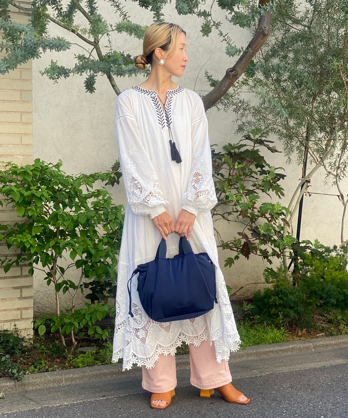 Soft Tuck Shoulder Tote Bag: S Size
