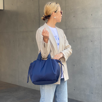 Soft Tuck Shoulder Tote Bag: S Size