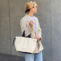 Soft Tuck Shoulder Tote Bag: S Size