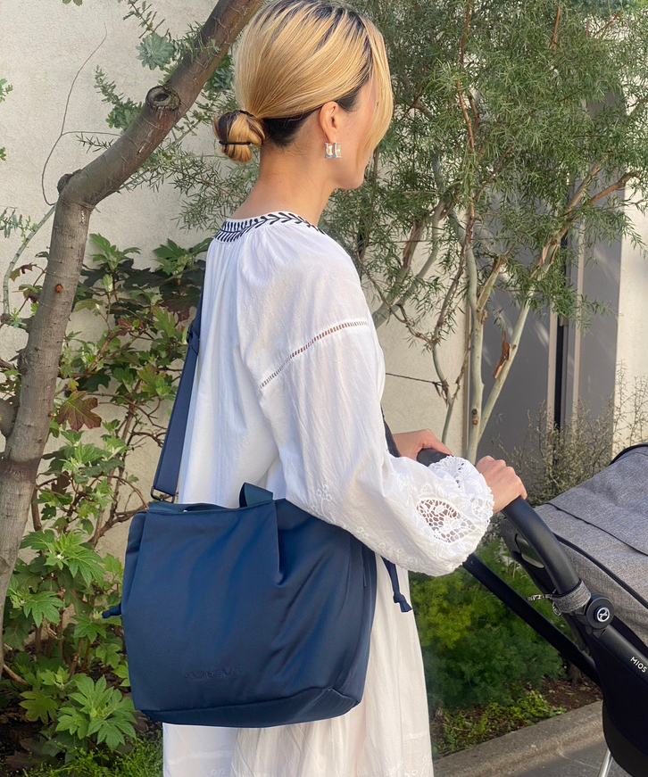 Soft Tuck Shoulder Tote Bag: S Size