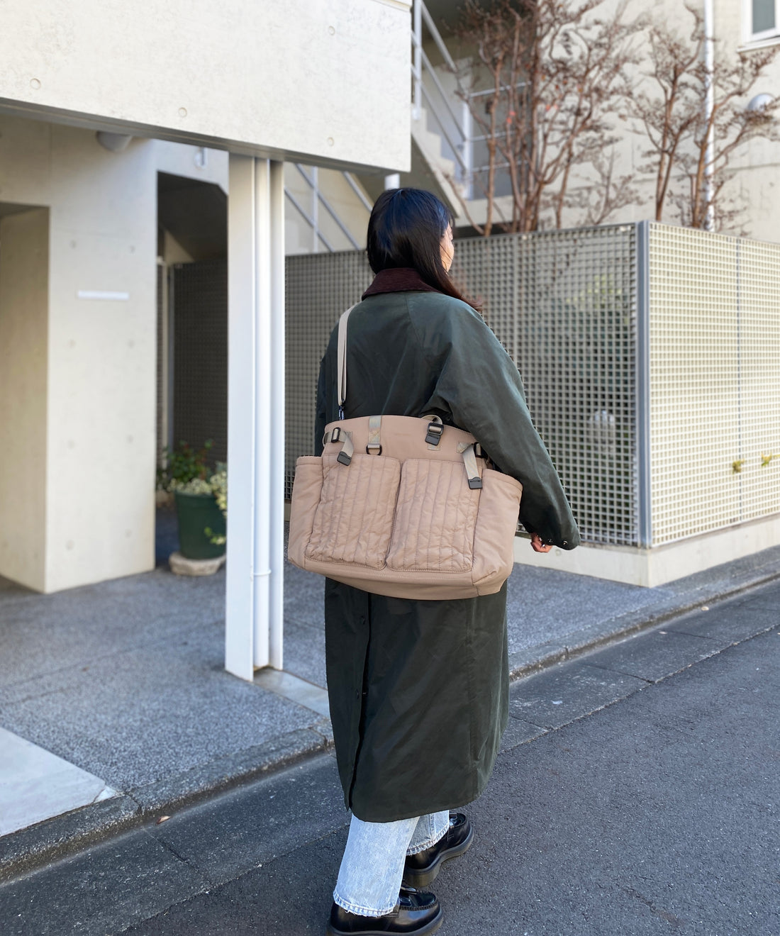 Quilting Tote Shoulder Bag