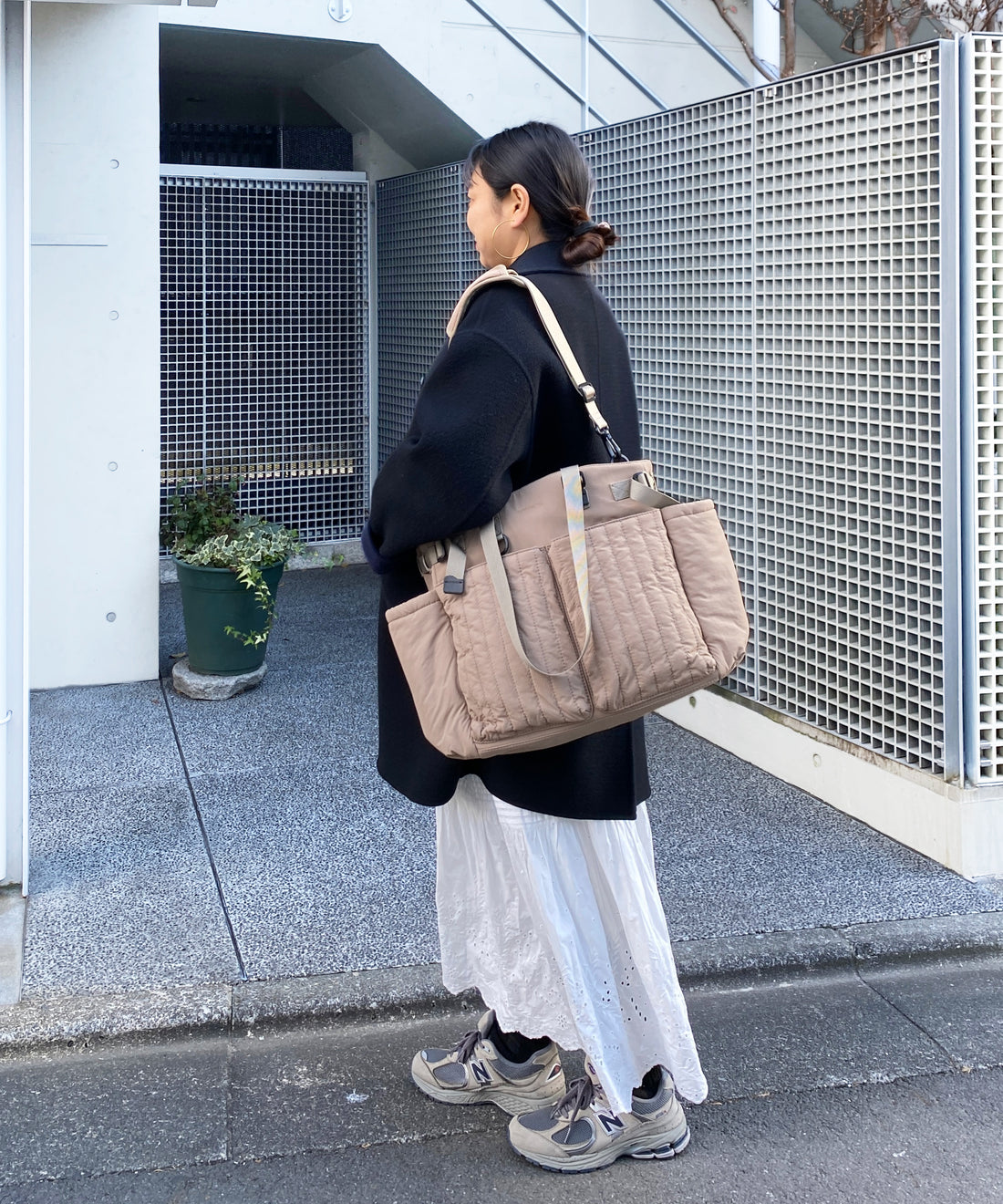 Quilting Tote Shoulder Bag