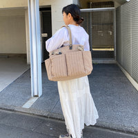 Quilting Tote Shoulder Bag