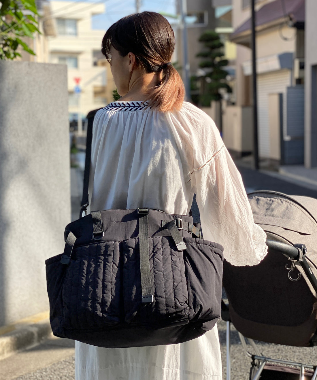 Quilting Tote Shoulder Bag