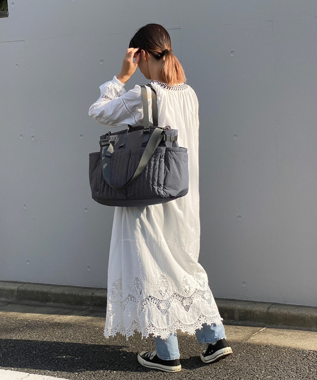 Quilting Tote Shoulder Bag
