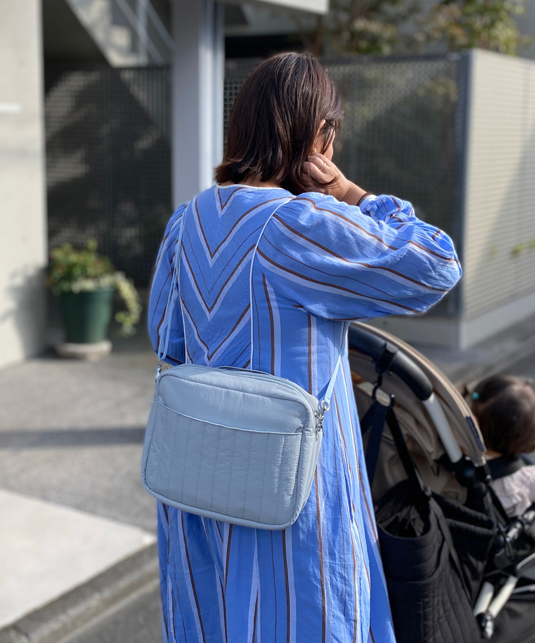 Quilting Omutsu Pouch Shoulder Bag